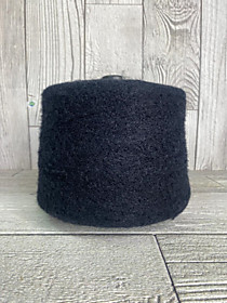 Пряжа Тедди 2 см Черный