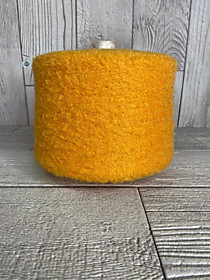 Пряжа Тедди 2 см Янтарный