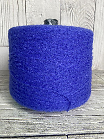 Пряжа Тедди 2 см Джинс