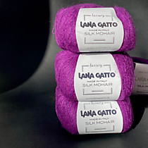 Silk Moher LANA GATTO Фиалка