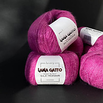 Silk Moher LANA GATTO Фуксия