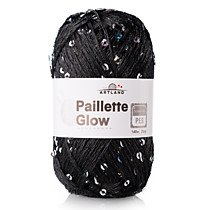 Pailette Glov Добавочная нить с пайетками Черный мультиколор