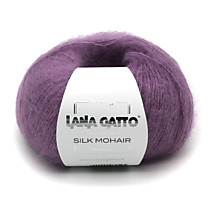 Silk Moher LANA GATTO LILLA